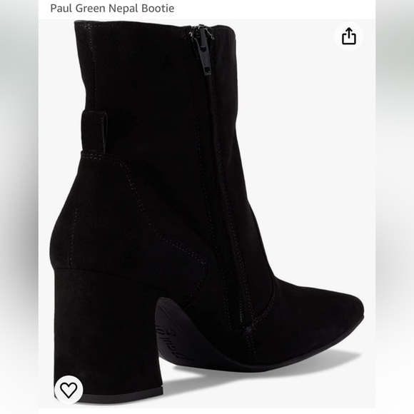 Paul Green Nepal Bootie
SQUARE FLARED BLOCK HEEL SUEDE BLACK  UK 5 US 7.5 
$455 - Picture 9 of 16